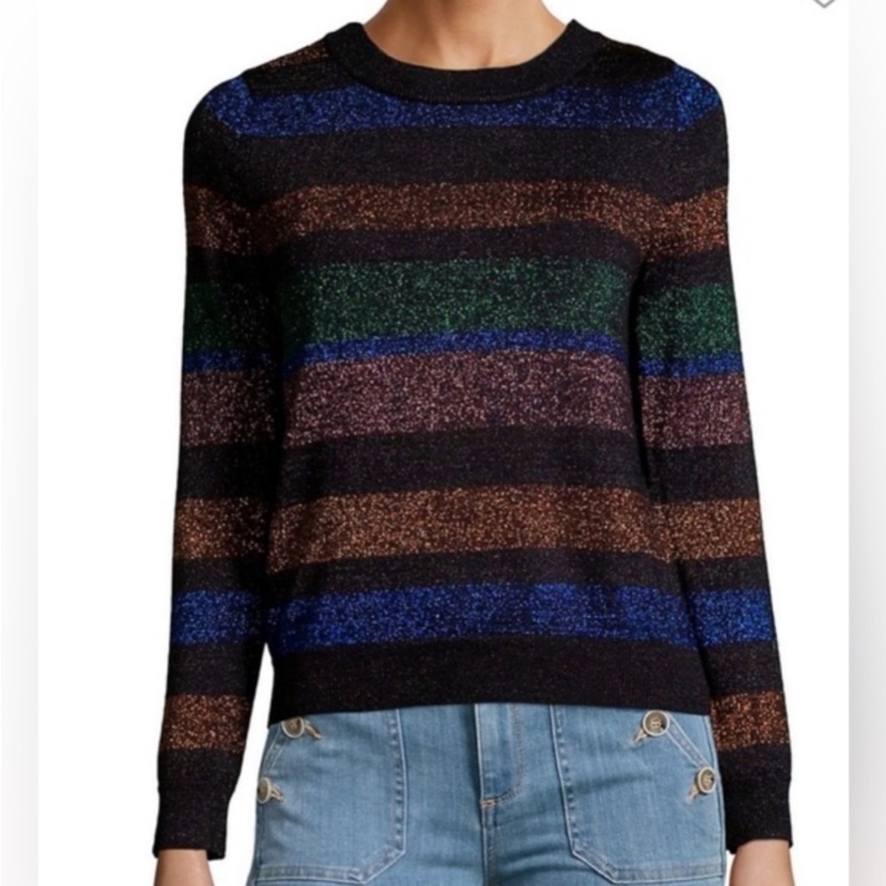 Lea & Viola Metallic Sweater